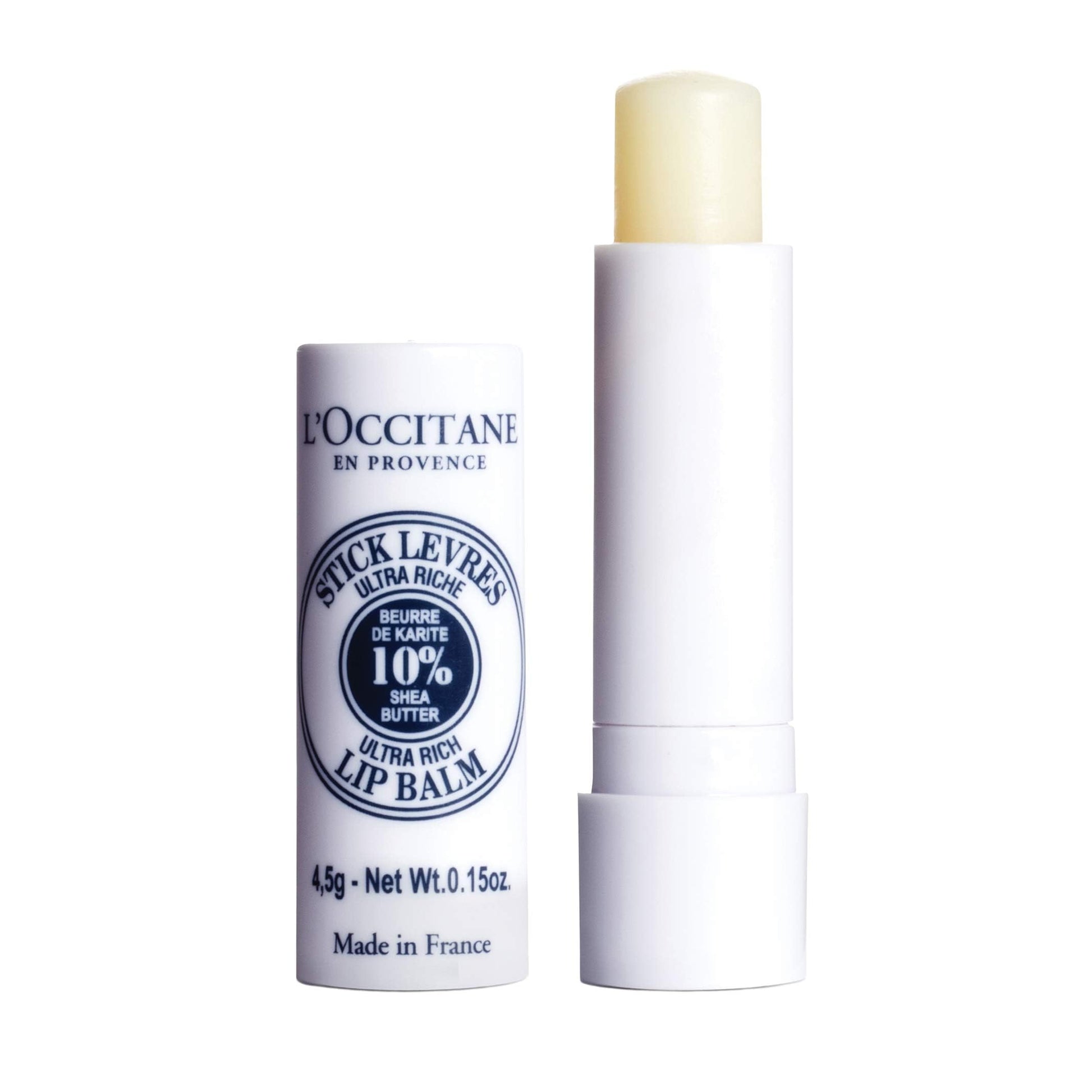 L'OCCITANE 10% Organic Shea Butter Ultra Rich Lip Balm Stick, Moisturizes, Nourishes, Repairs & Softens Dry, Chapped Lips, Long Lasting, Vegan L'OCCITANE Au supplements