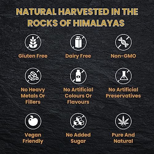 Shilajit Resin, Original Himalayan Shilajit 30g - Gold Grade 100% Pure, Rich in Fulvic P!nkTribe Au supplements