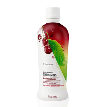 Youngevity Cheri-Mins™ Plant Derived Liquid Minerals - Great Tasting Formula - 77+ Natural Unaltered Trace Minerals - Colloidal Form Humic Shale (32 Fl Oz) Youngevity Au supplements