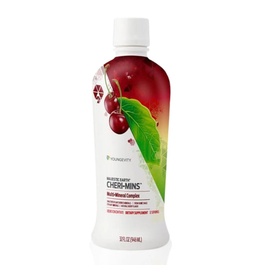 Youngevity Cheri-Mins™ Plant Derived Liquid Minerals - Great Tasting Formula - 77+ Natural Unaltered Trace Minerals - Colloidal Form Humic Shale (32 Fl Oz) YoungevityAU supplements