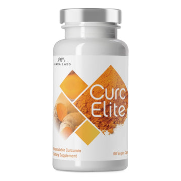 Mara Labs CurcElite Curcumin | Turmeric Extract 95% Curcuminoids | Vegan, No Fillers, and Non-GMO | 60 Vegan Capsules BrocElite Au supplements