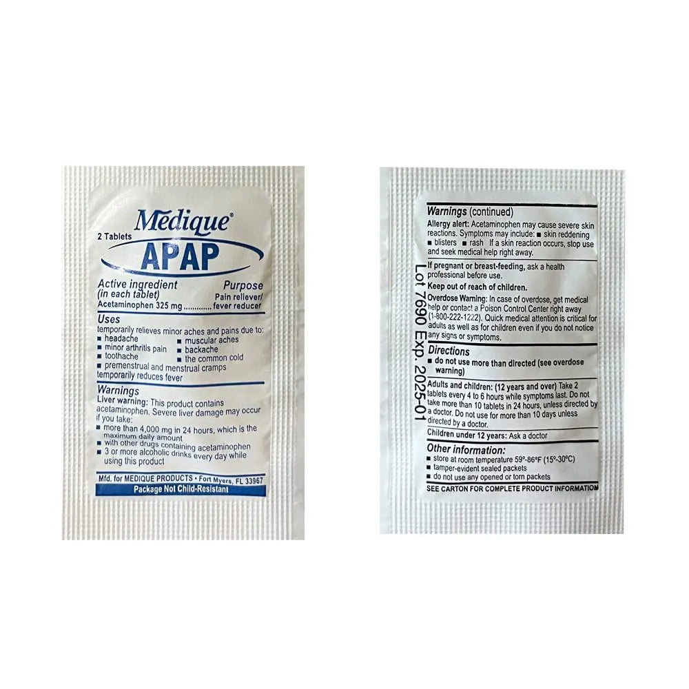 MEDICATIONS Unit DOSE Pack by RESCUE ESSENTIALS Rescue Essentials Au supplements