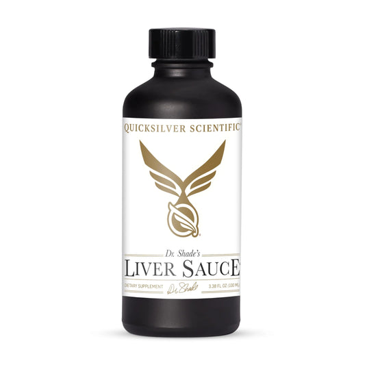 Quicksilver Scientific Liver Sauce - Liposomal Liver Detox with DIM, Quercetin, Lipoic Acid, Milk Thistle and Dandelion Root Supplement - Supports Bile & Toxin Momentum (100 ml / 3.38 oz) Quicksilver ScientificAU supplements