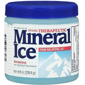 Novartis Mineral Ice Pain Relieving Gel, Original Therapeutic, 2 Count, 8 Ounces. Novartis Au supplements