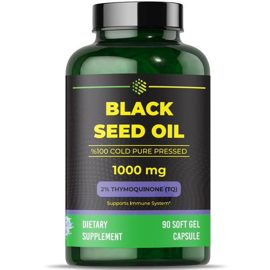 aromel Black Seed Oil Capsules, 90 Days Supply, 2% Thymoquinone, Non-GMO aromelAU supplements