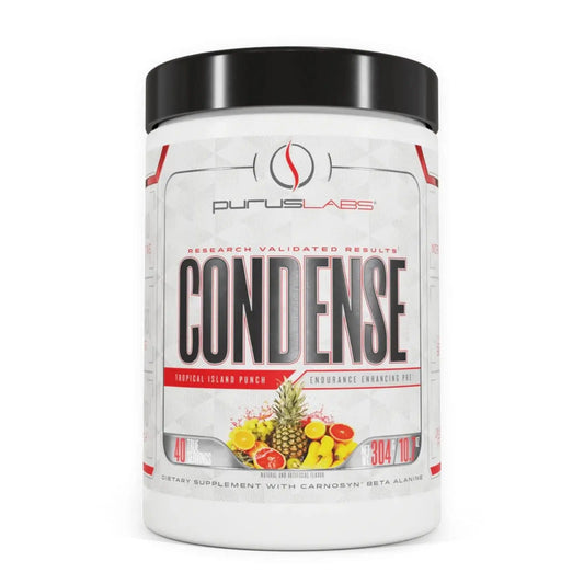 Purus Labs CONDENSE PreWorkout Powder, 40 Servings (Tropical Island Punch) Purus LabsAU supplements