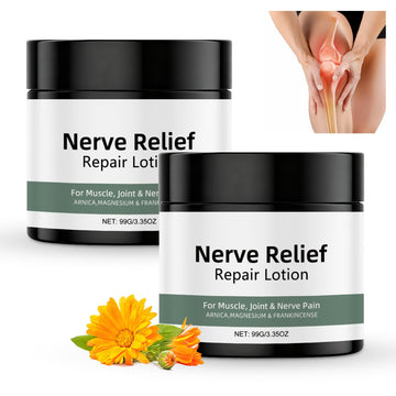 Vincofoo 2PC Nerve Relief Repair Lotion Cream, Neuropathy Lotion with Arnica, Deeply Moisturizes Skin, Keep Soft Smooth, Suitable for Muscle, Lumbar, Neck, Hands and Feet Vincofoo Au supplements