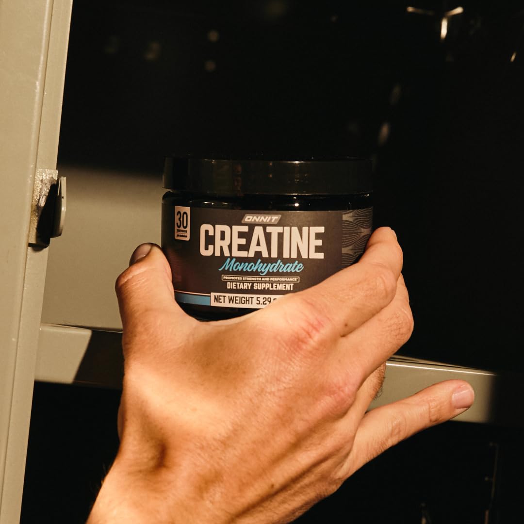 ONNIT Creatine Monohydrate Powder, IGEN™ Non-GMO Tested – 5g Premium Creatine for Muscle Strength, Power & Lean Mass, Supports Brain Health & Cellular Energy, Unflavored, 30 Servings, 5.29 oz 2-Pack ONNIT Au supplements