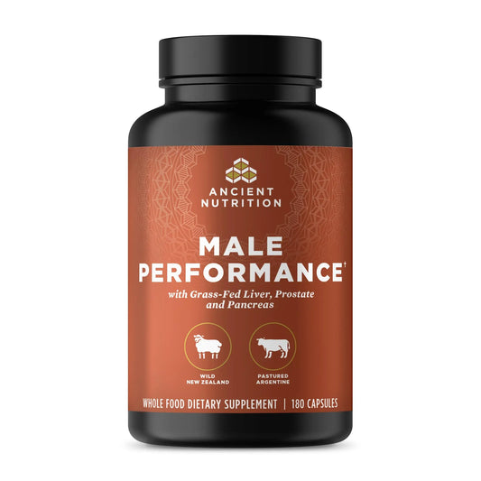 Ancient Nutrition Organ Supplements for Men, Grass-Fed and Wild Organ Complex Capsules, Liver, Prostate, Pancreas Supports Male Performance, Healthy Aging, 180 Ct Ancient NutritionAU supplements