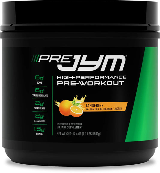 PRE JYM 20 Servings - Tangerine JYM Supplement ScienceAU supplements