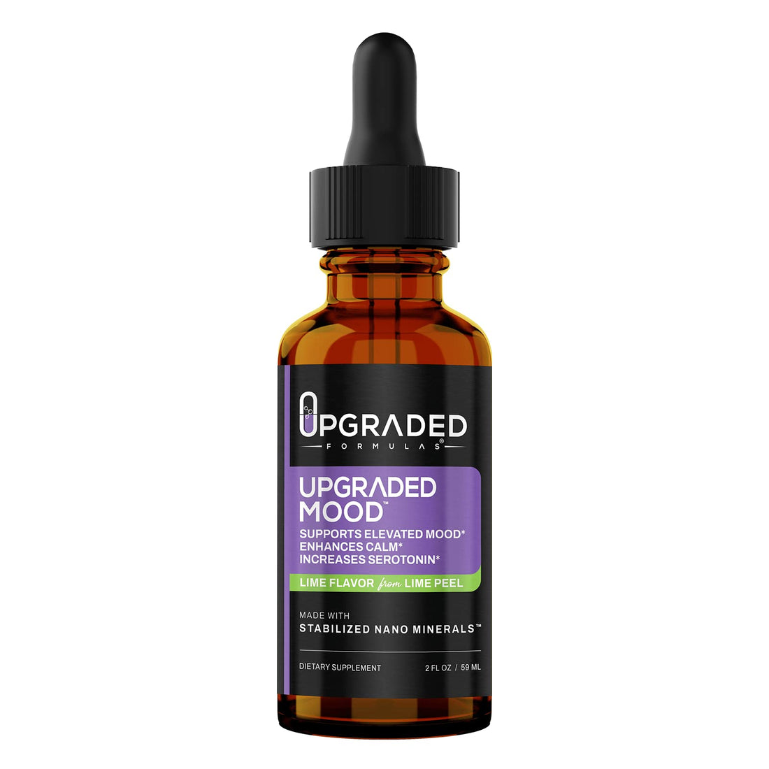 Upgraded Formulas Mood Support Supplement - Feel Calm and Uplifted All Throughout The Day, 2 fl oz Upgraded Formulas Au supplements