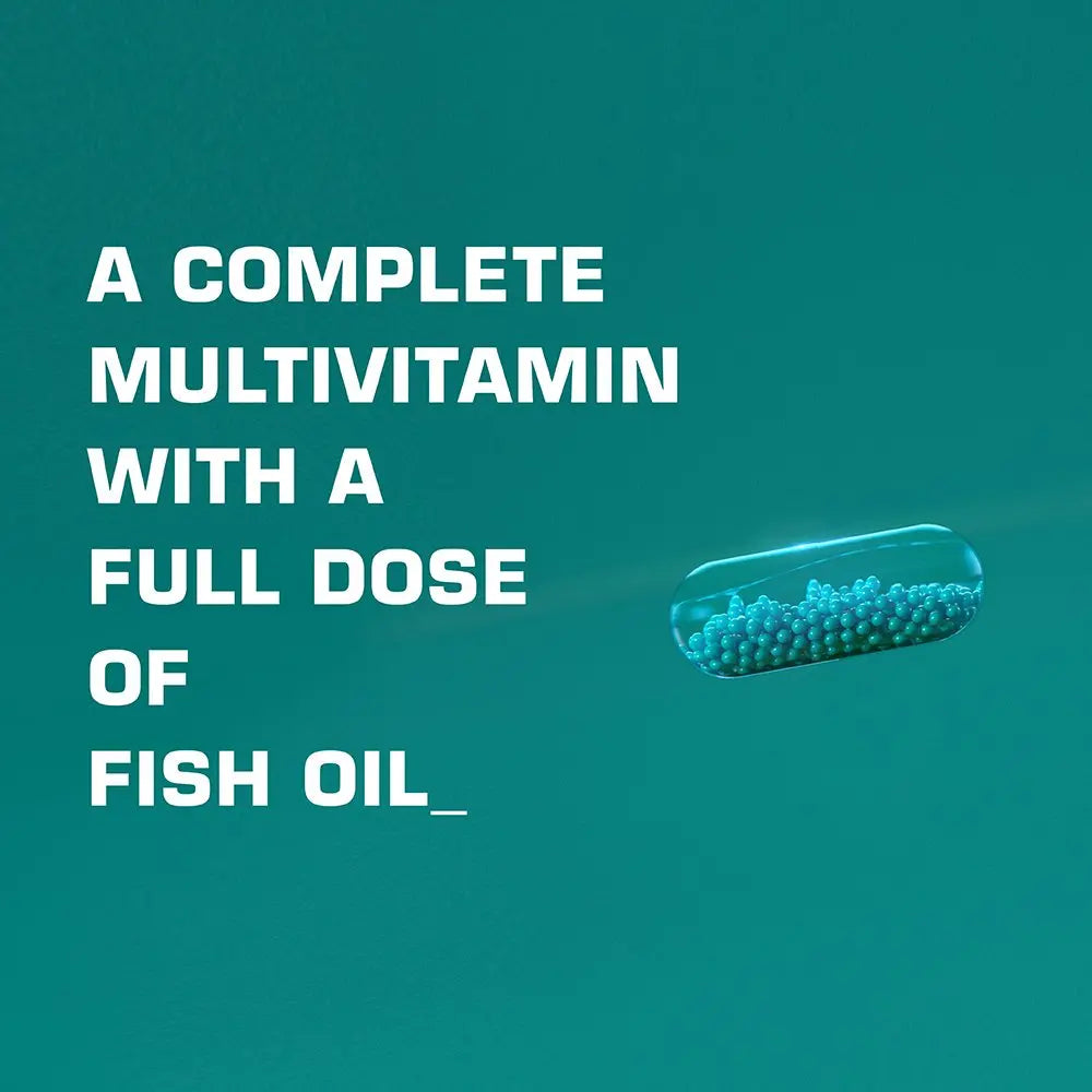 ORB Men’S MULTIVITAMIN + Fish Oil – A Complete Multi + Fish Oil |Heart Health Support, Antioxidant Support, Supports a Positive Mood Orb WellnessUS supplements