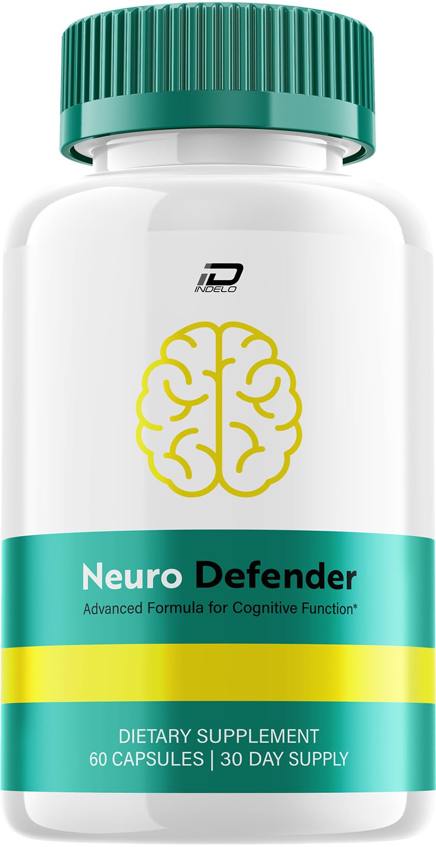 Neuro Defender Supplement Capsules – NeuroDefender Natural Blend Formula Focus Memory Support and Reviews (1 Pack – 60 Capsules) Indelo Au supplements