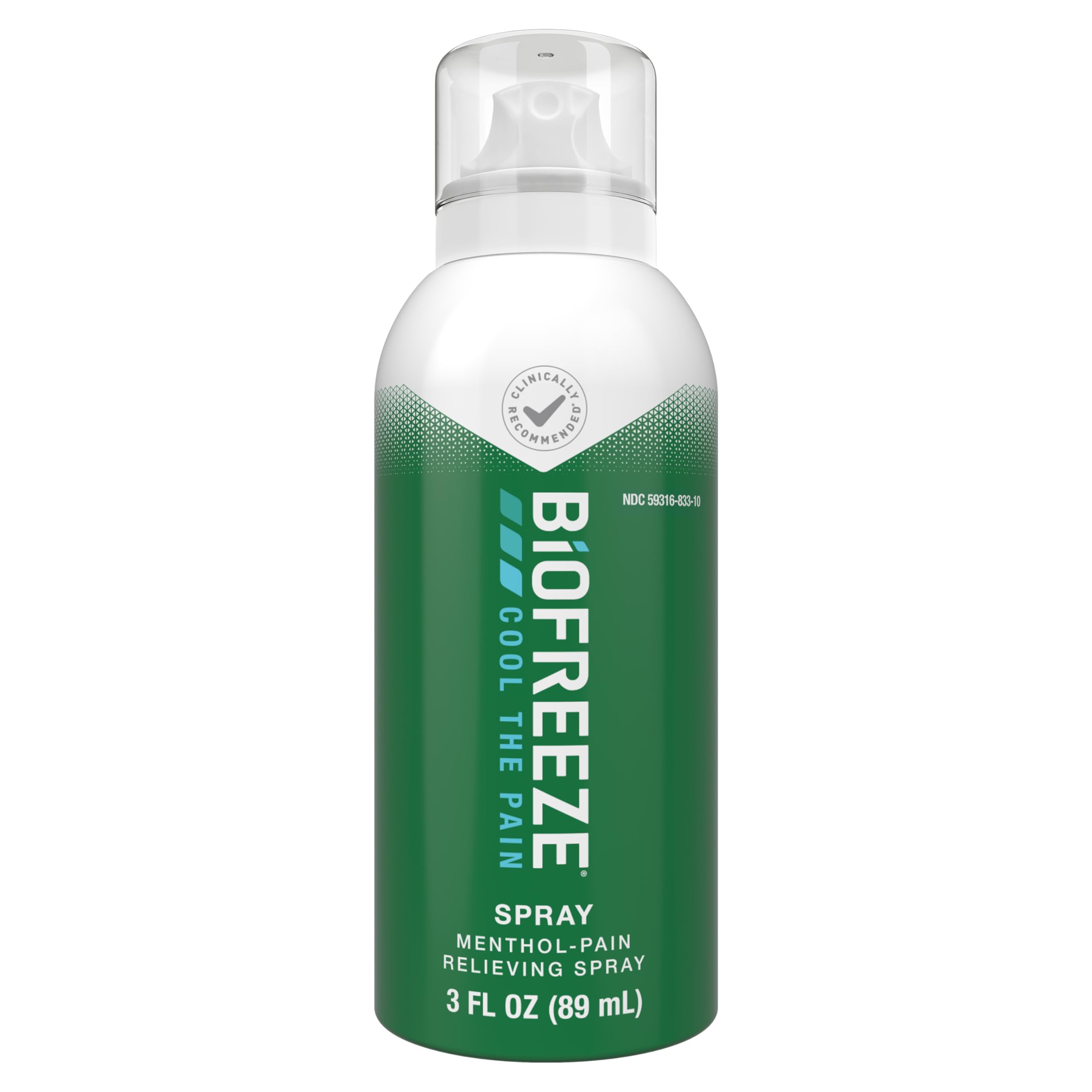 Biofreeze Menthol Pain Relieving Spray 3 FL OZ Colorless Aerosol Spray for Pain Relief Associated with Sore Muscles, Arthritis, Simple Backaches, and Joint Pain (Packaging May Vary) Biofreeze Au supplements