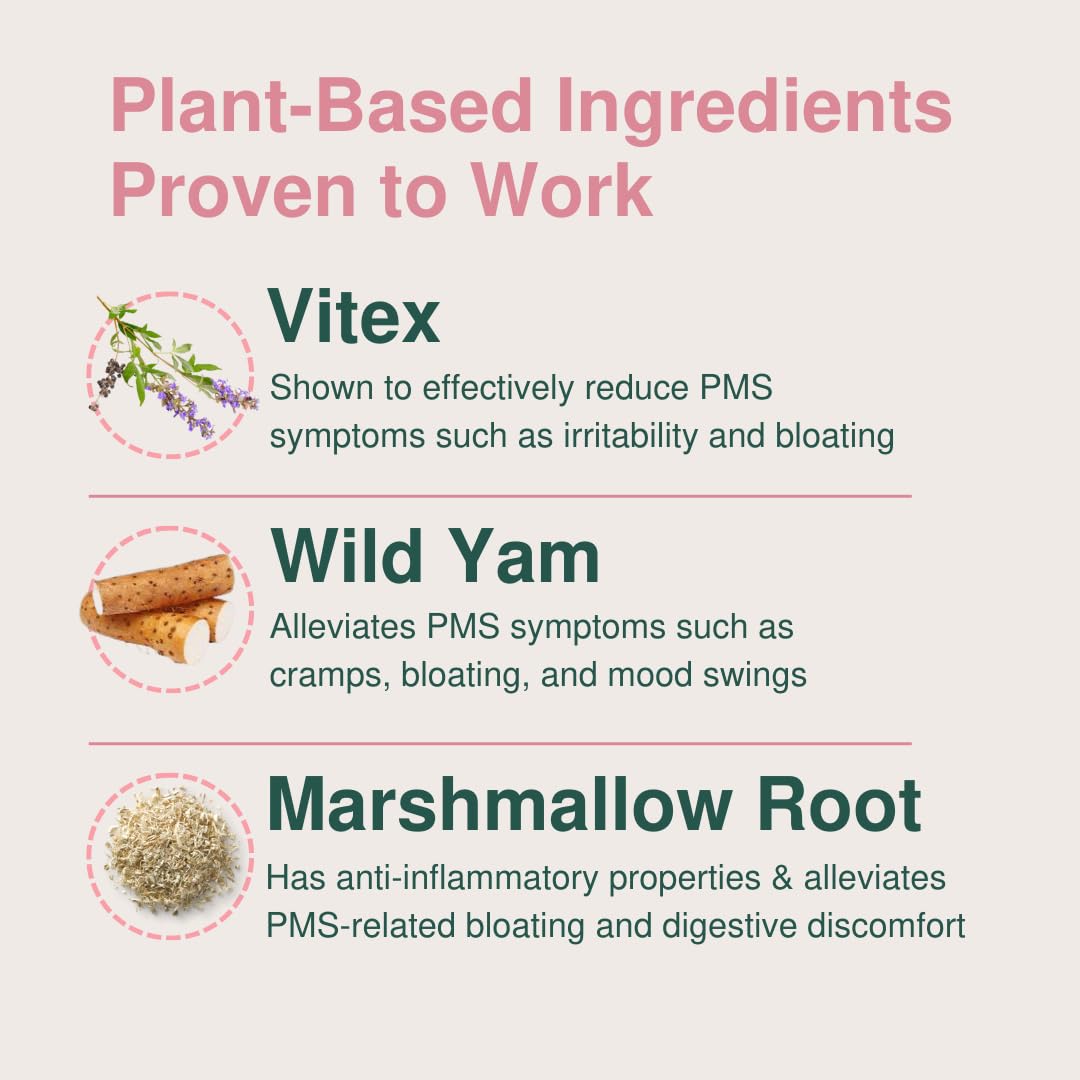 Glow Botanica | Period SOS - Real Wild Yam Cream for PMS Symptom Relief - Topical Supplement Glow Botanica Au supplements