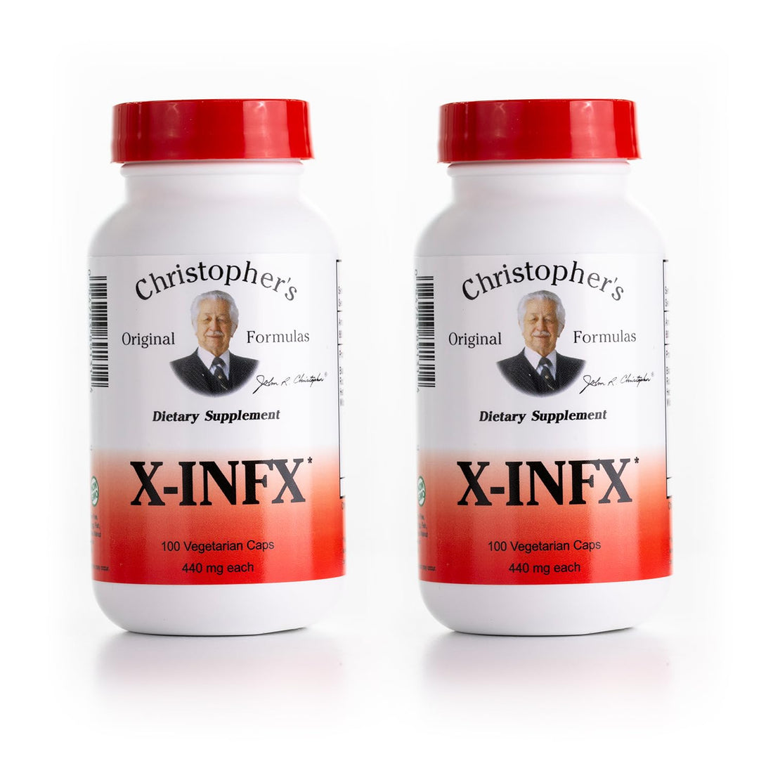 Christopher's Original Formulas X-INFX Formula, Natural Immune Support, 2 Pack, 100 Caps Each Christopher's Original Formulas Au supplements