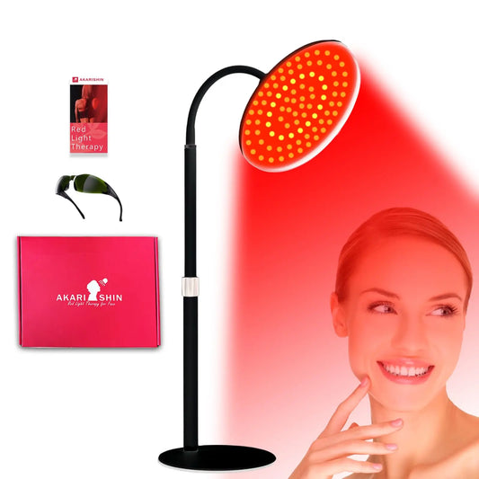 Akarishin Red Light Therapy Lamp - Boost Skin Vitality and Ease Muscle Soreness with Adjustable Stand AkarishinAU supplements