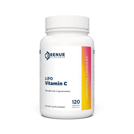 Renue By Science Vitamin C | High Strength Liposomal Supplement | 120 Capsules - 500mg VIT C per Serving | Non-GMO & Allergen Free | Made in The USA Third-Party Tested Renue By ScienceAU supplements
