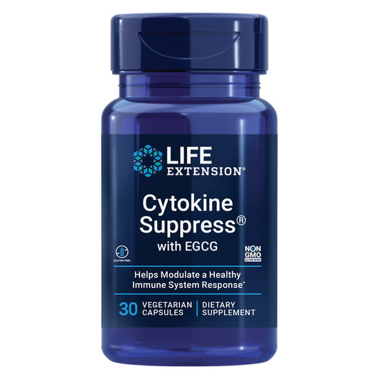 Life Extension Cytokine Suppress with EGCG, 30 Count Life ExtensionAu supplements