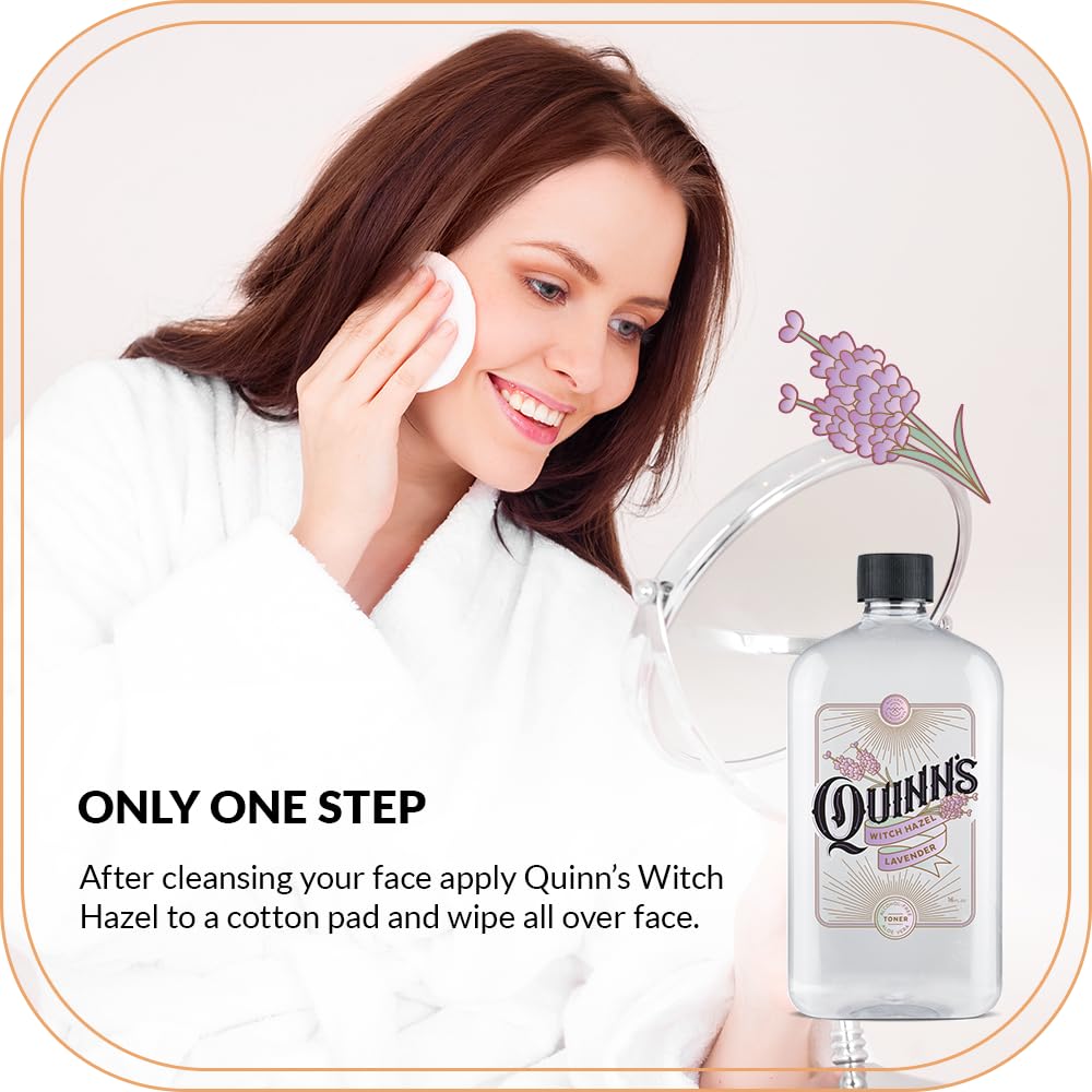 Quinn’s Alcohol Free Witch Hazel with Aloe Vera 16 Ounce (Lavender) Quinn's buy supplements Au