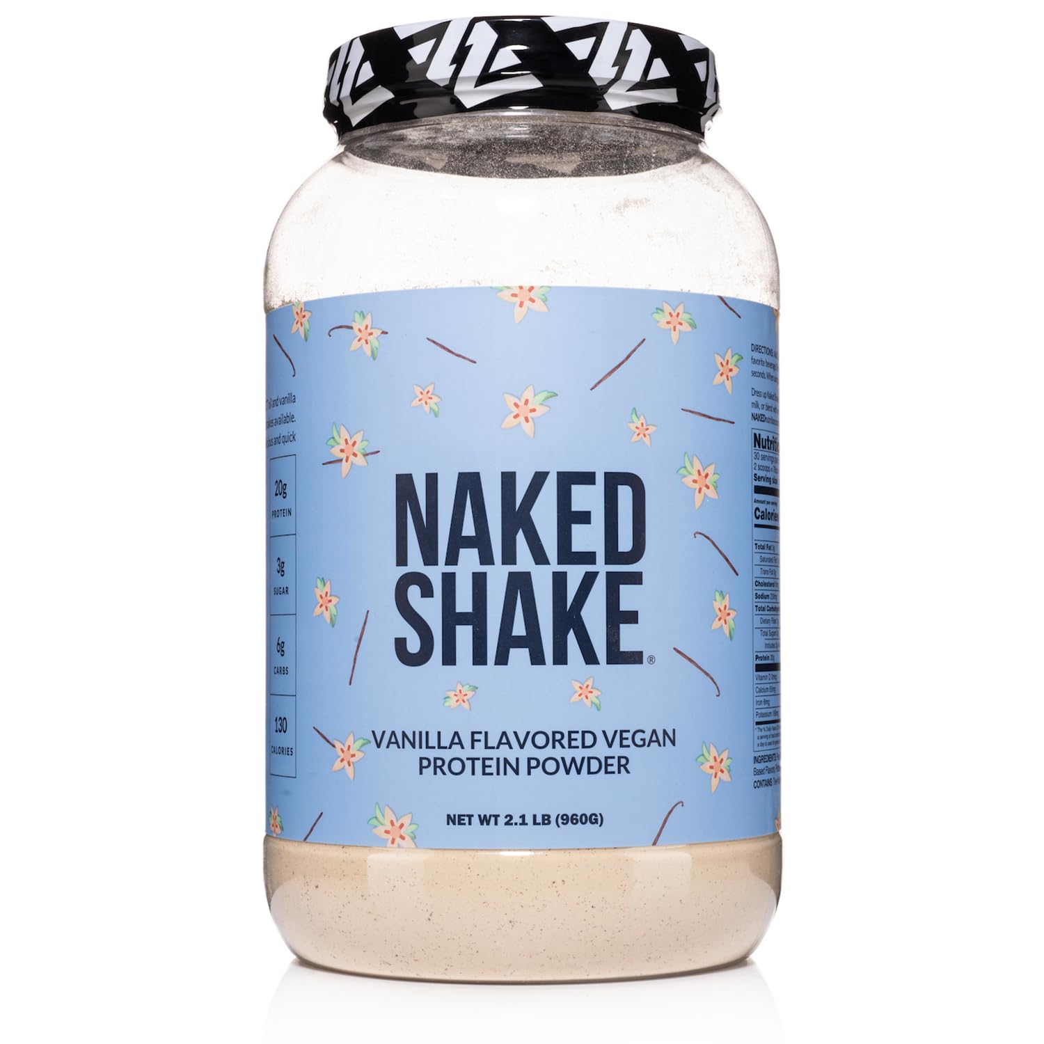 NAKED nutrition Naked Shake - Vanilla Protein Powder - Plant Based Protein Shake NAKED Au supplements