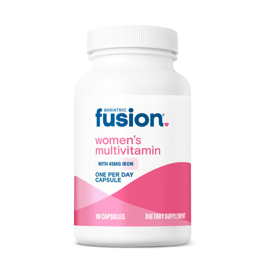 Bariatric Fusion One Per Day Bariatric Multivitamin with Iron for Women | with Hair and Nails Vitamin Blend | Gastric Bypass Bariatric FusionUS supplements