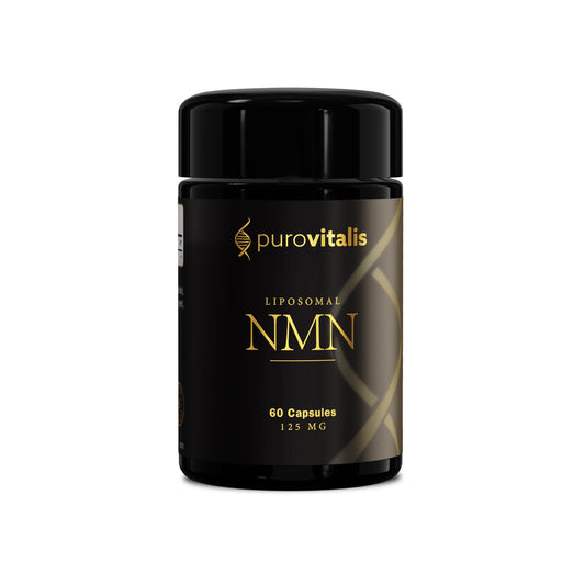 PUROVITALIS Liposomal NMN, 250mg Longevir Nicotinamide Mononucleotide Supplement, NAD+ Boost for Cellular Health, Energy & Healthy Aging, 1-Month Supply (60 Vegan Capsules) PUROVITALISBuy Supplements Australia