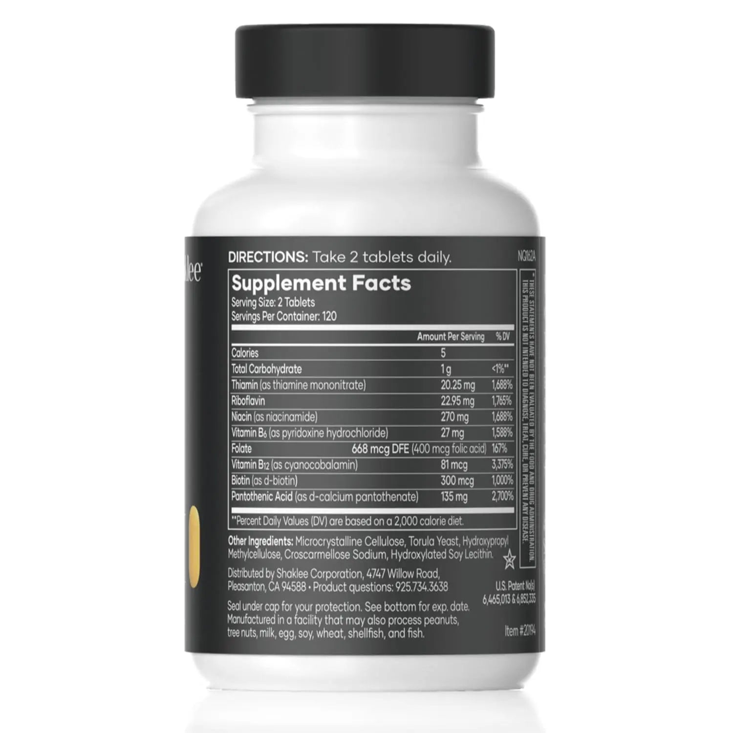 Shaklee - B-Complex- The Ultimate Energy Boost with Patented Bioactivated Absorption System™ - B Vitamins for Enhanced Well-Being Shaklee Au supplements