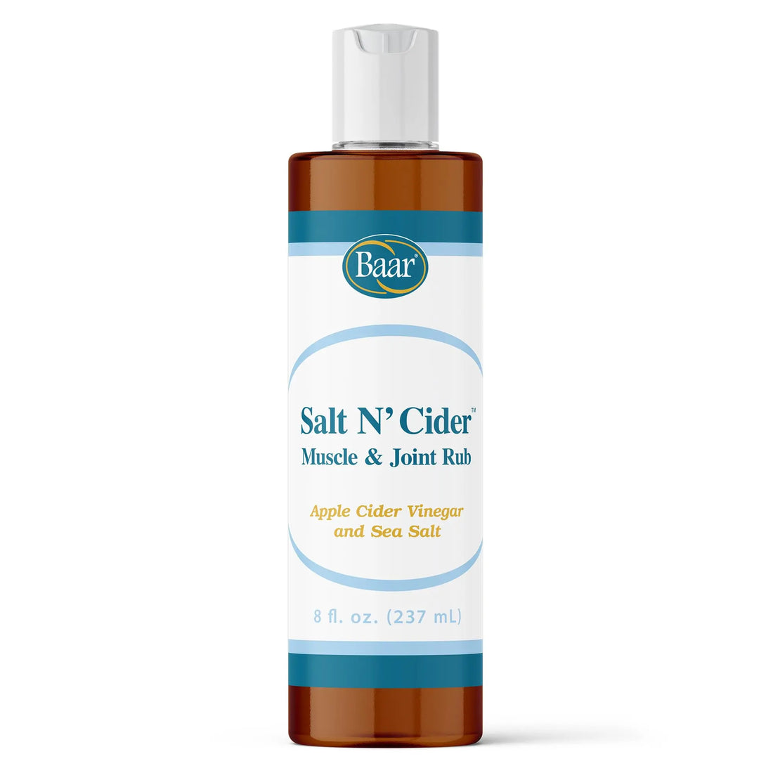Baar Salt N' Cider Rub - Aids Bruised Ligaments & Tendons, Strains, Sprains & Bone Recovery, 8 fl. oz. Baar uk supplements