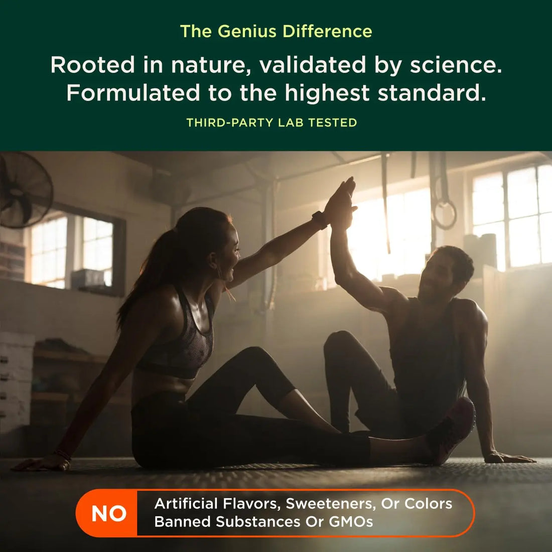 The Genius Brand Organic Mushroom Coffee + Collagen - Daily Energy Support - Healthy Immune Function - Arabica Coffee with Cordyceps, Reishi & Lion's Mane Mushroom Blend - 10.6 oz (30 Servings) The Genius Brand Au supplements