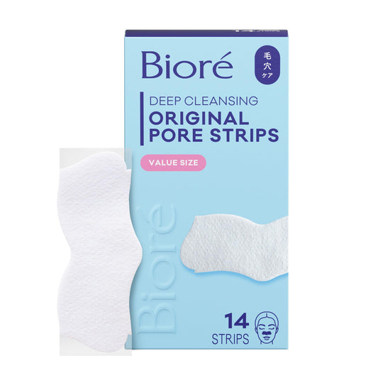 Bioré Original Blackhead Remover Strips, Deep Cleansing Nose Strips With Instant Pore Unclogging BioréUS supplements