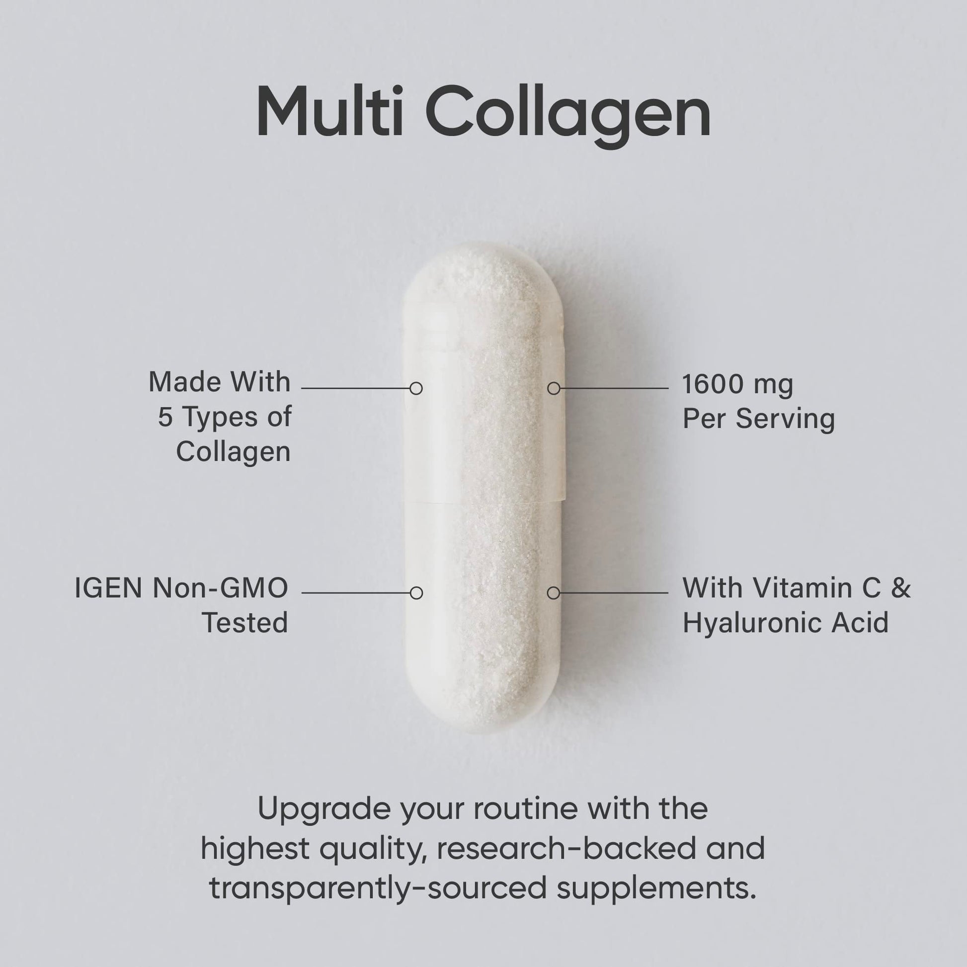 Sports Research Multi Collagen Pills (Type I, II, III, V, X) Hydrolyzed Collagen Peptides Sports Research Au supplements