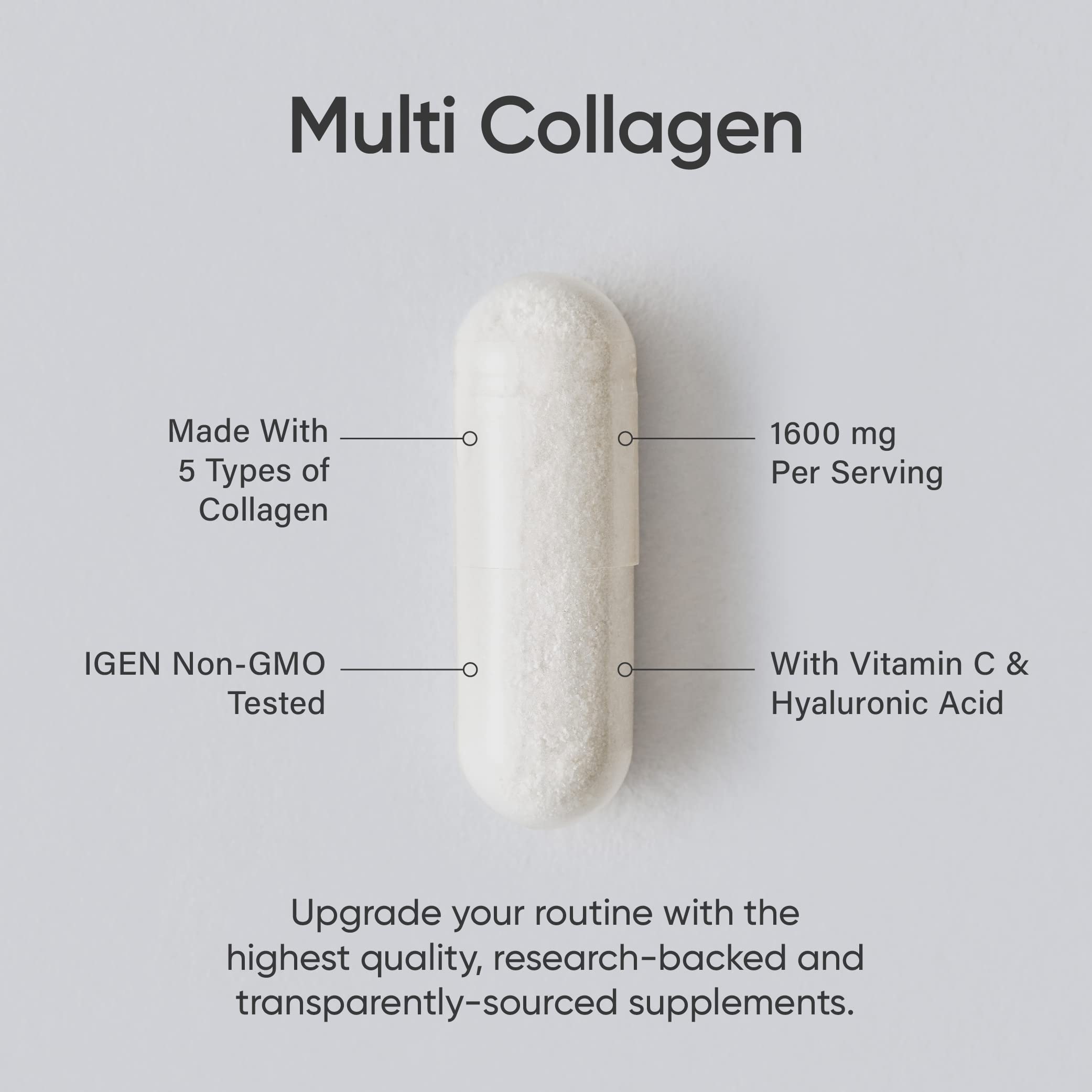 Sports Research Multi Collagen Pills (Type I, II, III, V, X) Hydrolyzed Collagen Peptides Sports Research Au supplements