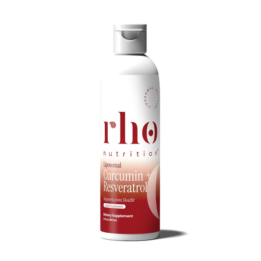 Rho Nutrition Liposomal Curcumin + Resveratrol (1 Pack) – Ultra High Absorption Liquid Curcumin Supplement – Promotes Joint Comfort Rho NutritionAU supplements