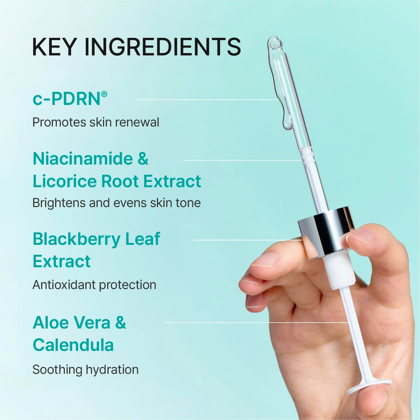 REJURAN® Turnover Ampoule, c-PDRN® – Original Salmon DNA PDRN Face Serum for Rejuvenation, Firming, Hydration & Youthful Glow REJURANUS supplements