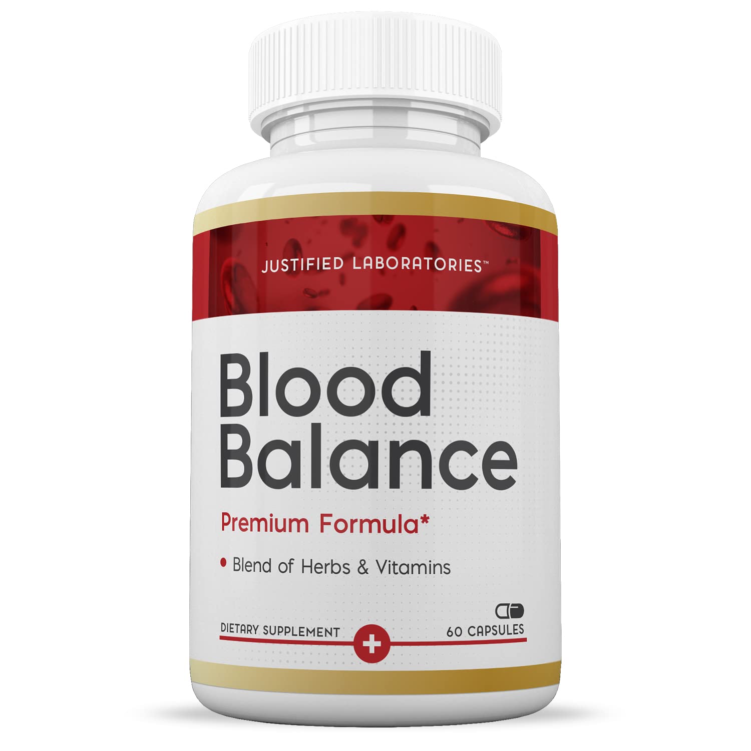 (2 Pack) Blood Balance Advanced Formula 688MG Supplement Pills 120 Capsules Justified LaboratoriesAu supplements