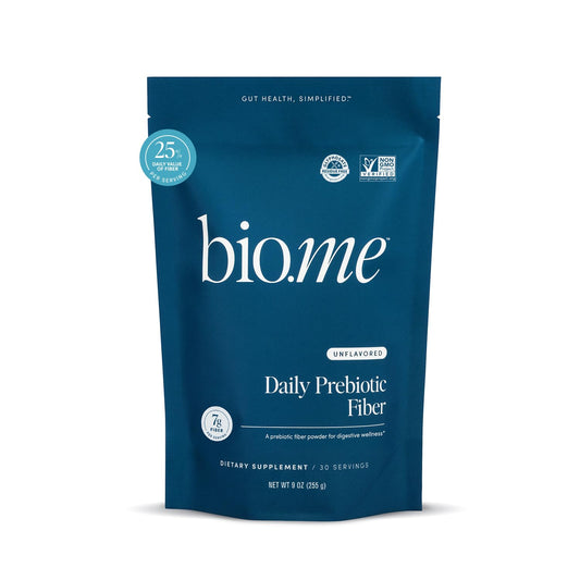 Bio.me Daily Prebiotic Fiber Powder Unflavored - 7g Per Serving - Soluble & Insoluble Fiber Supplement Powder for Women & Men - Digestive Health & Gut Health Bio.meUS supplements