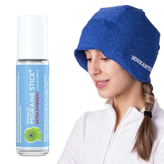 Basic Vigor Migrastil Extra Strength Migraine Stick & MigraFreeze Hat Bundle Basic VigorAU supplements