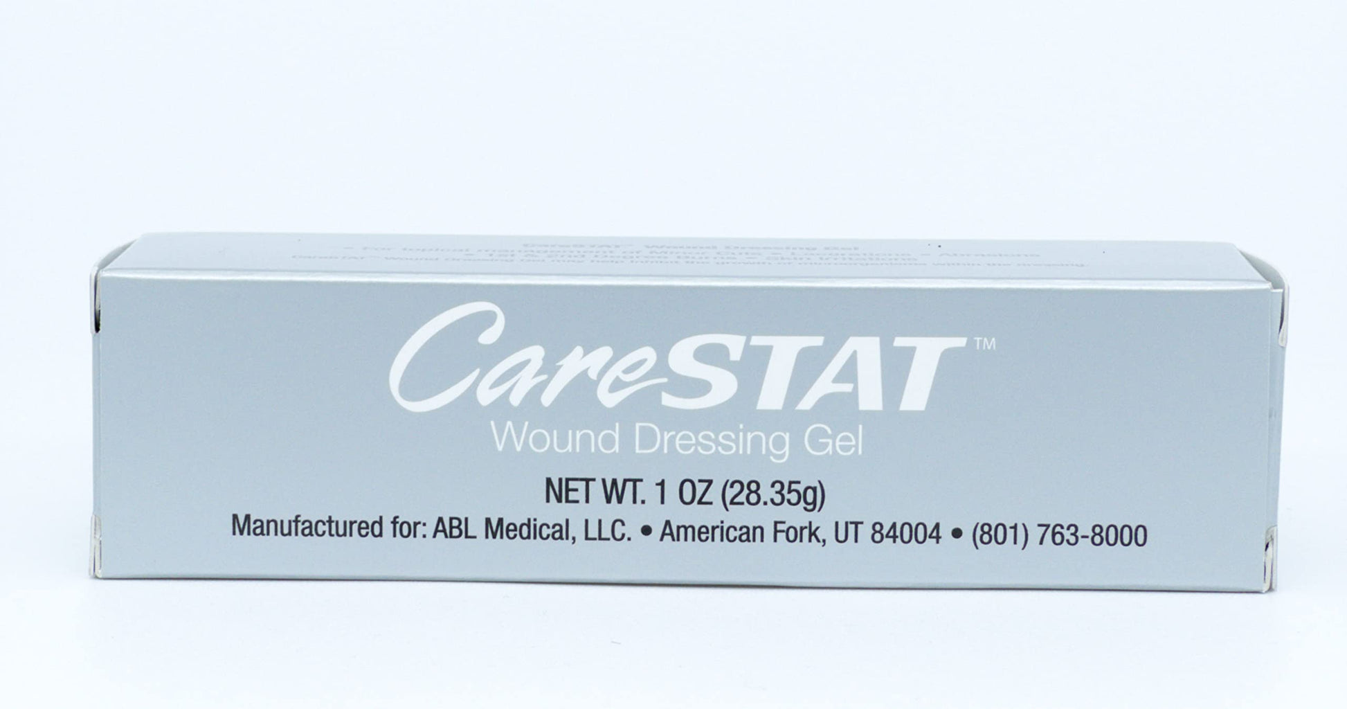 CareSTAT First Aid Kit Gel | 32 PPM Silver Healing Wound Dressing Solution | SilverSol Ag CareSTAT Au supplements