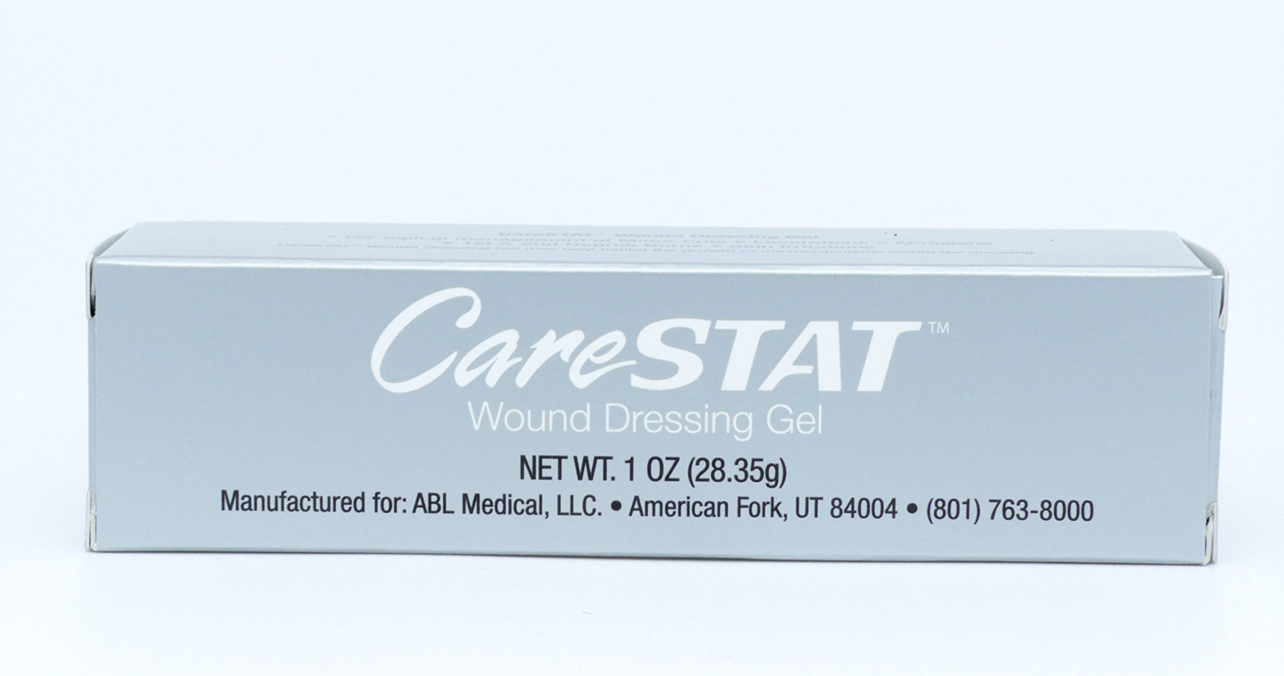 CareSTAT First Aid Kit Gel | 32 PPM Silver Healing Wound Dressing Solution | SilverSol Ag CareSTAT Au supplements
