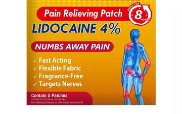 Lidocaine 4% 8-Hour Pain Relief Patch by Akron Pharma FKSD Au supplements