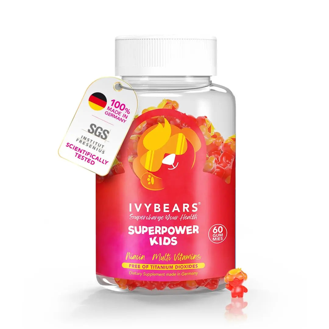 IvyBears® Superpower Kids - Multivitamin Gummies for Immune Support - Strengthen Children's Immune Systems with Vitamins C, D2, B6, A IvyBears Au supplements