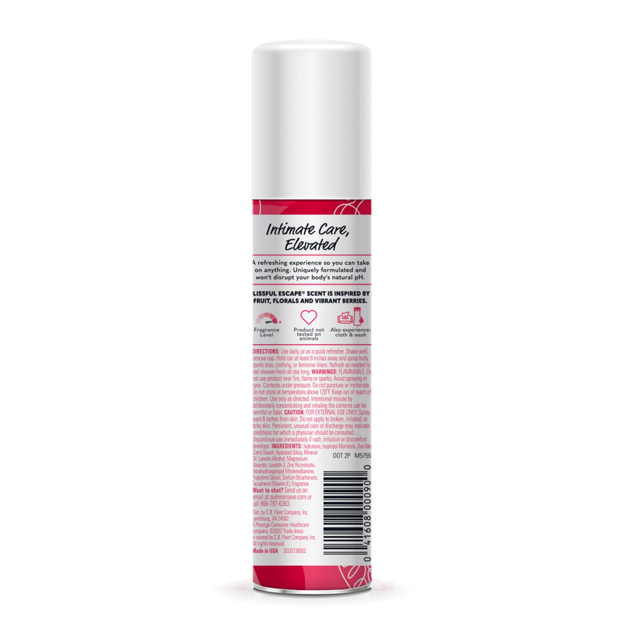 Summer's Eve Blissful Escape Daily Refreshing Feminine Spray, 2 oz, 3 Pack Summer's Eve Au supplements