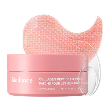 BIODANCE Collagen Peptide Eye Patches, Anti Wrinkle & Smile Line Patches for Face, Under Eye Mask for Fine Lines & Eye Bags, Travel Essentials & Self Care Gifts for Women, Korean Skin Care (60 Count) BIODANCE Au supplements