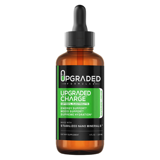 Upgraded Formulas Upgraded Charge Optimal Electrolyte Blend with Liquid Nano Minerals Dietary Supplement, 4 Fluid Ounces Upgraded FormulasUS supplements