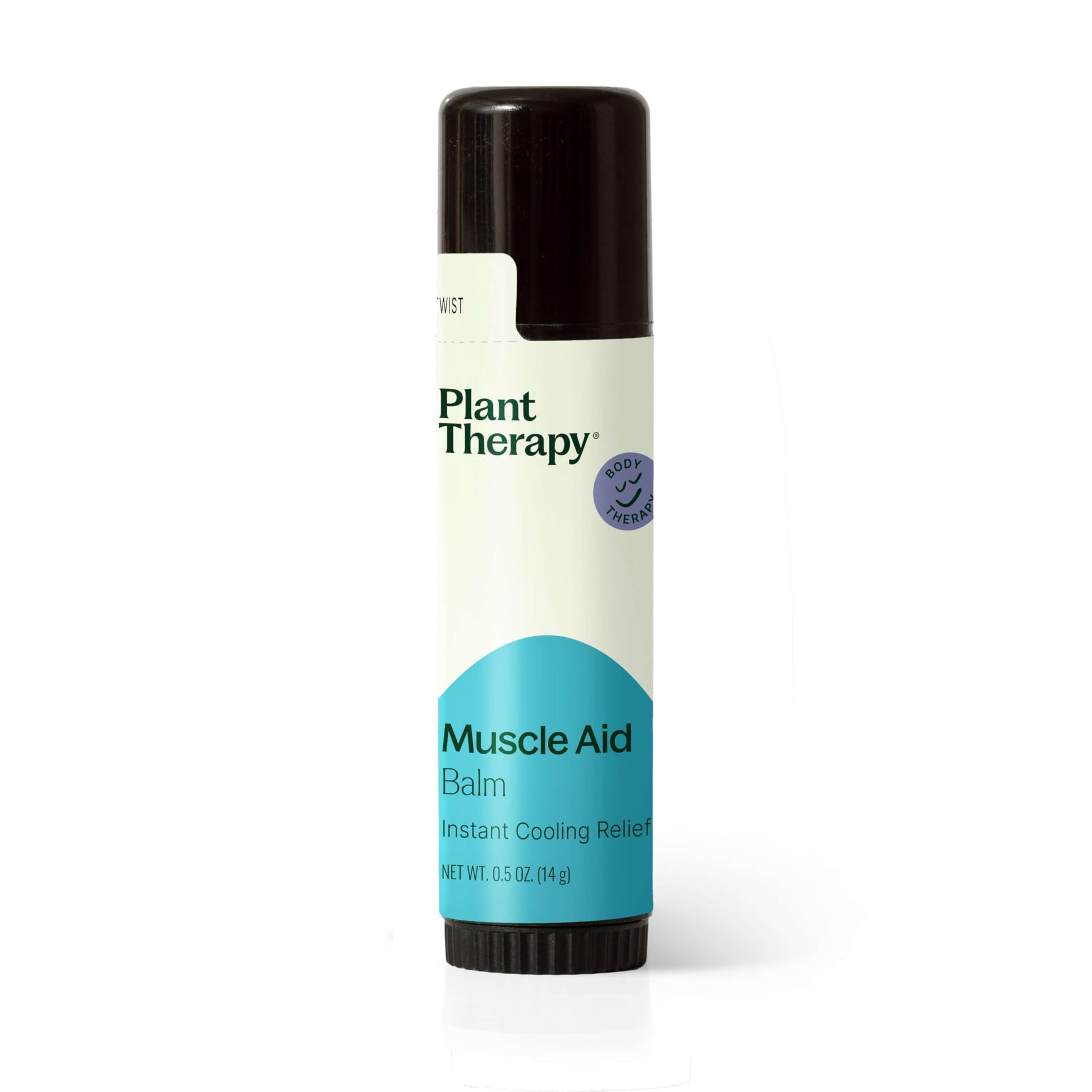 Plant Therapy Muscle Aid Balm .5 oz Soft & Creamy Balm, Cooling Relief, Natural Ingredients Plant Therapy Au supplements