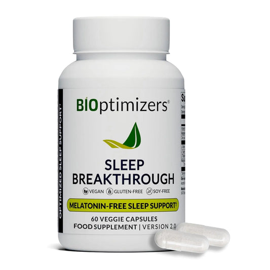 BIOptimizers Sleep Breakthrough Capsules - Natural Support Supplement | Calming Relief Aid for Adults BIOptimizersAU supplements