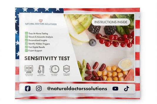 Advanced 1000 Item Food Sensitivity Test Digital Hair Analysis At Home Collection Food Environmental Metals Minerals and Additives Sensitivity Insights 24 to 48 Hour Results NATURAL DOCTORS SOLUTIONSAU supplements