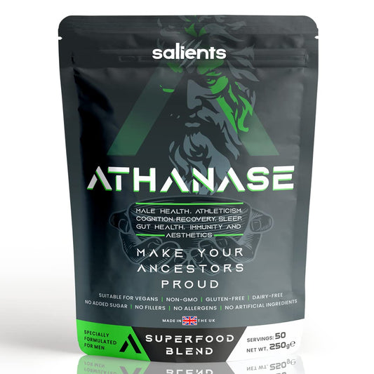 SALIENTS® ATHANASE® | Men's Super Greens Powder | Superfood Powder Blend SalientsUS supplements