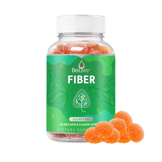 BeLive Fiber Gummies - Sugar Free Prebiotic Digestive Health and Regularity Supplement - Chicory Root & Inulin BeLiveUS supplements